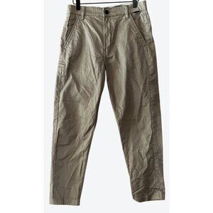 G-Star Raw Women's Size 27 Tan Khaki Boyfriend Tapered Chino Pants 29" x 27"